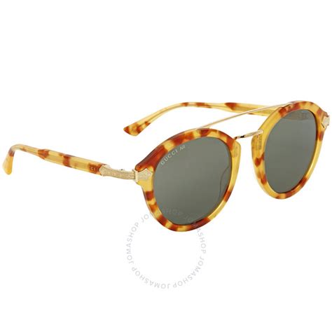 gucci - gg0090s - acetate - shiny light havana|Cat.